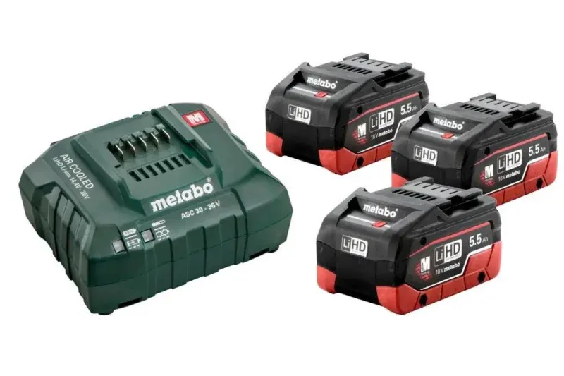 Metabo Başlangıç Seti 3 x 5.5 Ah · Q85074 ürün görseli