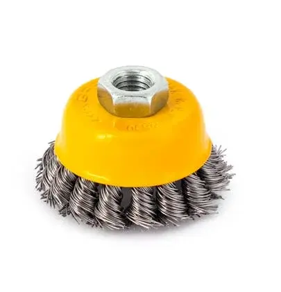GFB Paslanmaz Burgulu Çanak Fırça 100 mm ürün görseli