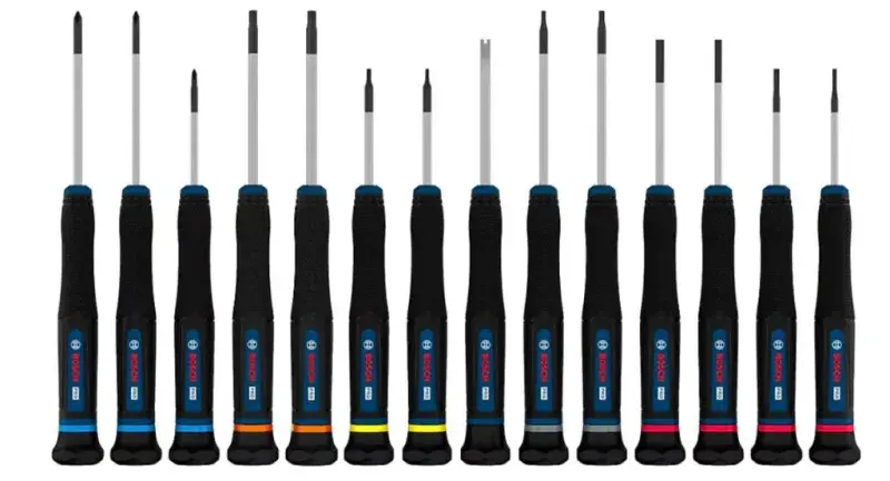 Bosch 1600A039PN PRO Hassas Tornavida Seti (14 Parça) ürün görseli