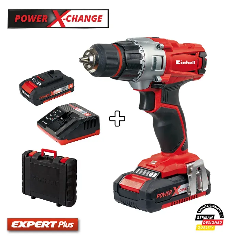 Einhell PXC Akülü Vidalama TE-CD 18/2 Li Kit (2x1,5 Ah) ürün görseli