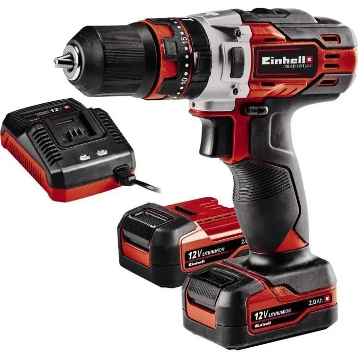 Einhell TE-CD 12/1 Li(2x2,0Ah) Akülü Darbeli Vidalama ürün görseli