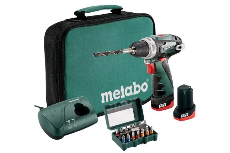 Metabo PowermaxxBS+Bitbox Darbesiz Akülü Matkap-Tornavida ürün görseli