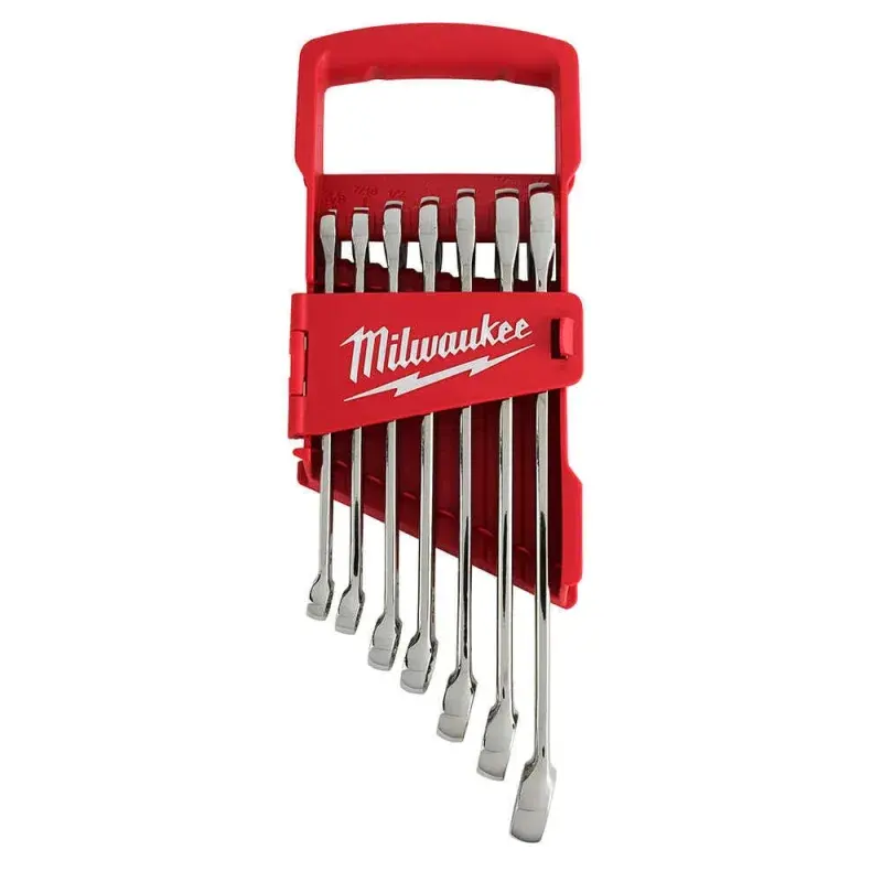 Milwaukee 7 Parça MaxBıte SAE-INCH Kombine Anahtar Seti ürün görseli
