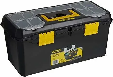 Stanley 1-71-946 Plastik Kilitli Takım Çantası-Siyah Kapaklı 19'' ürün görseli