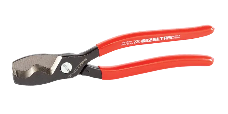 İzeltaş Çift Ağızlı Kablo Kesici 200 mm ürün görseli